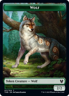 Wolf Token - Foil